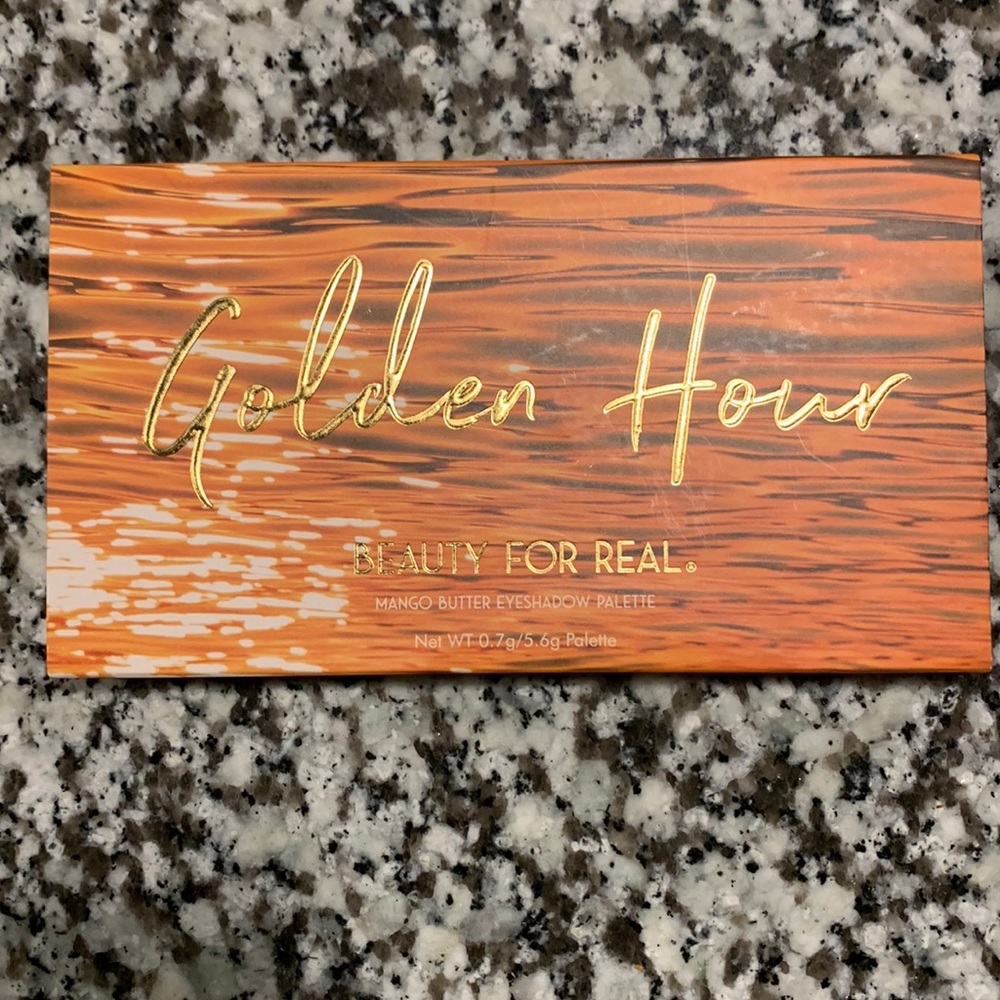 Golden Hour mango butter eyeshadow palette